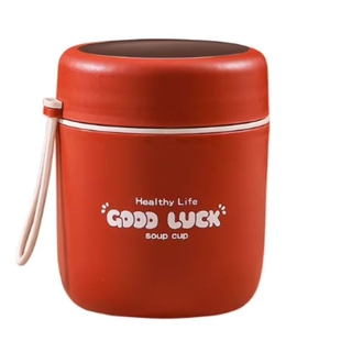 上班族便携粥杯汤罐汤壶饭桶米粥盒小型汤杯便当盒不锈钢保温汤碗