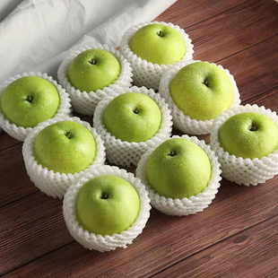 精品绿皇冠梨3斤新鲜水果梨子甜脆水分充足薄皮肉细脆甜多汁脆梨