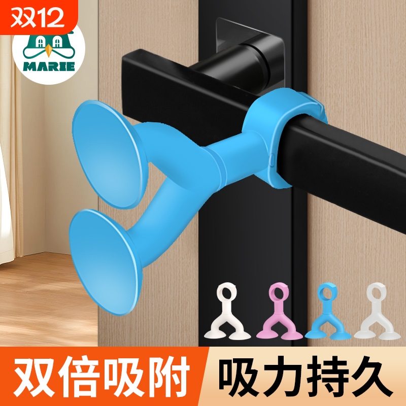 玛丽五金双吸盘门吸强劲吸力
