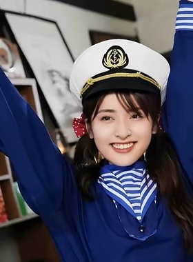 适合秋天戴的明星博主同款海军帽