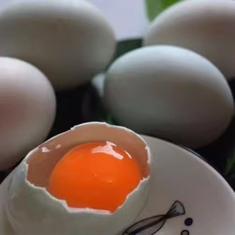新鲜生鸭蛋50-60g颗颗精选农家散养蛋黄饱满口感细腻生鸭蛋新鲜