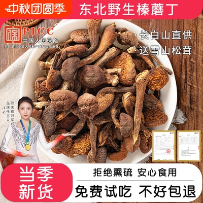 长白山野生榛蘑丁500g小鸡炖蘑菇
