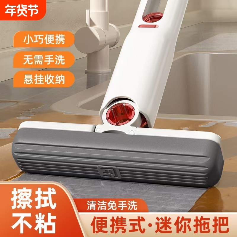 迷你小桌面手持免手洗吸水胶棉厨房浴室厕所卫生间洗手台桌面,家庭/个人清洁工具,胶棉拖把,淘宝优惠券,粉丝福利购,淘宝优惠卷