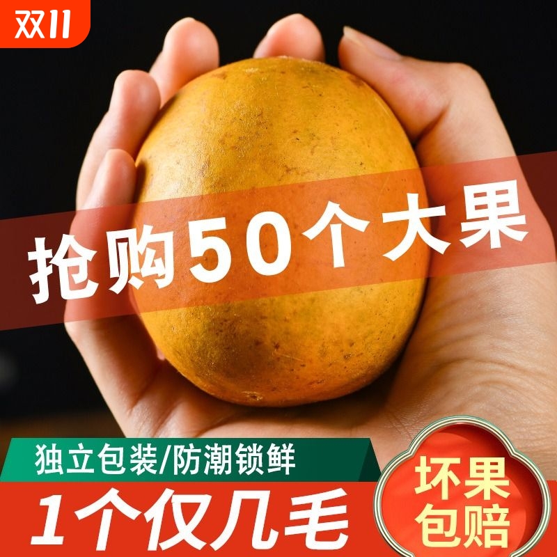 低温脱水黄金罗汉果干果大果散装茶包白肉泡水罗汉果茶小包装