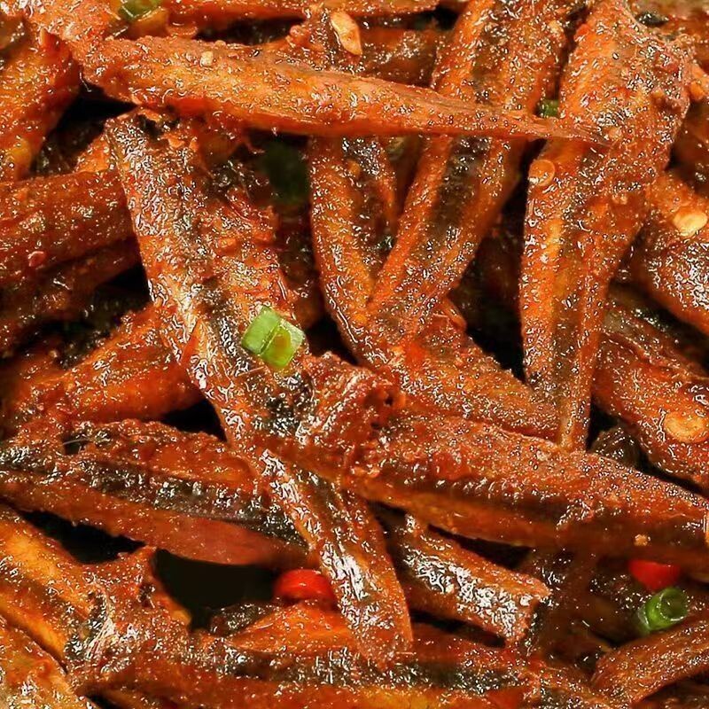 小鱼仔小鱼干湖南特产即食零食小吃麻辣口水鱼小包装辣味深海香辣