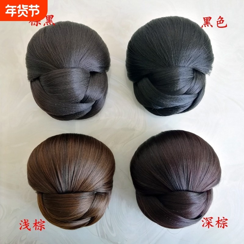 古装假发包新娘秀禾圆发包影楼拍照假发舞台演出假发古代发包发碗,美发护发/假发,发包/丸子,淘宝优惠券,粉丝福利购,淘宝优惠卷