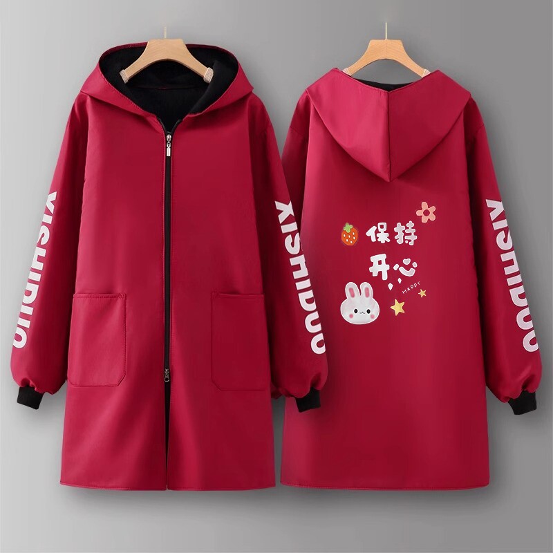 成人防脏围裙厨房家用2026新款罩衣春秋季加厚男女同款工作服大褂