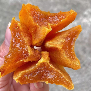自然晒干无添加糖柿子超流心柿饼柿角孕妇儿童放心吃的健康零食