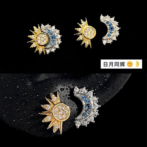 RINGRING商店医用钛钢耳蜗钉耳骨钉双耳洞搭配耳钉防过敏小众耳饰