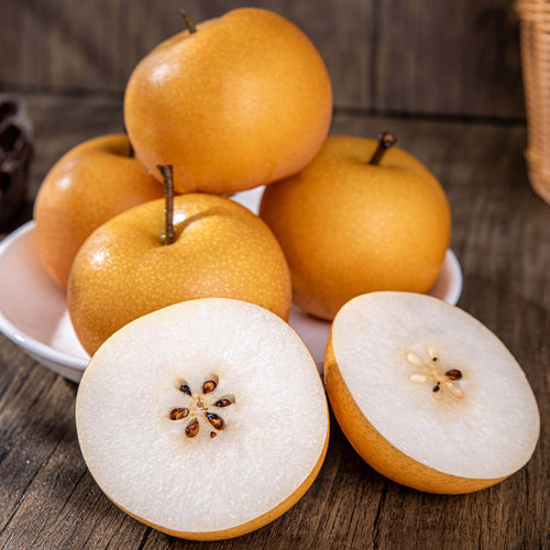 山东秋月梨果肉饱满新鲜水果精品大果顺丰包邮