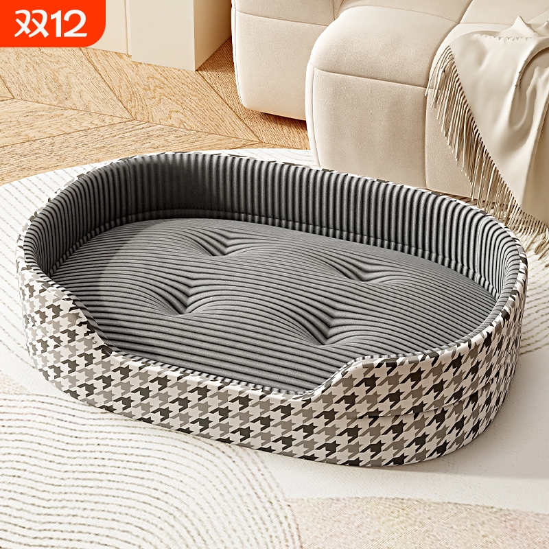 狗狗凉席防撕咬狗窝四季通用冬季猫窝小中大型犬金毛宠物泰迪垫子