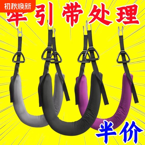吊单杠腰椎牵引带助力带腰部脊椎拉伸器吊带吊腰护腰神器免打孔
