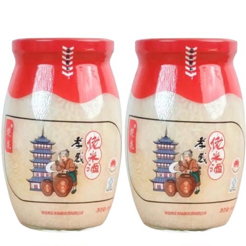 孝感佬米酒900g瓶醪糟酒酿月子甜品传统酒孕妇甜酒原味发酵纯正