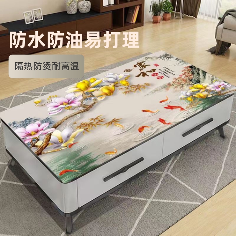 PVC印花软玻璃防水防油厂家直销