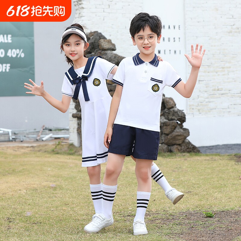 幼儿园园服六一儿童合唱演出服毕业照班服小学生诗歌朗诵表演服