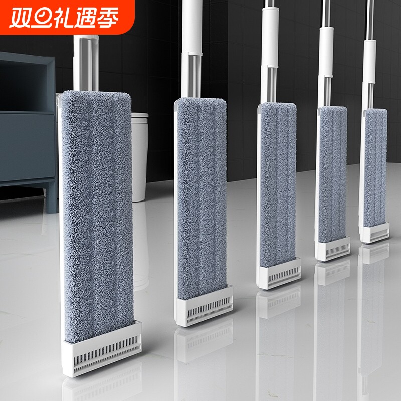 拖把2025新款免手洗平板家用一拖净干湿两用懒人拖布拖地神器