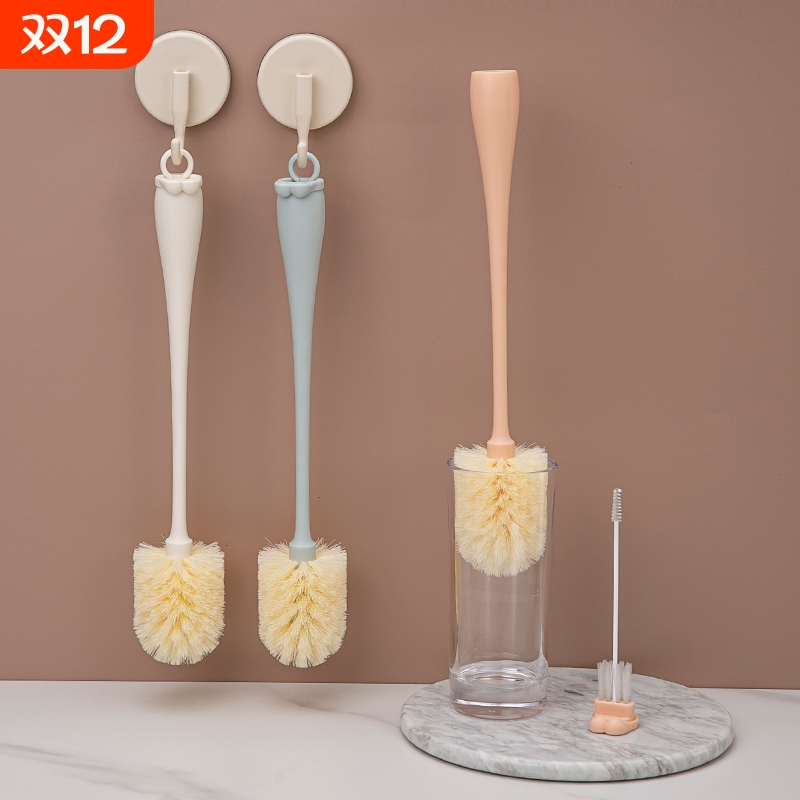 刷杯子神器多功能奶瓶吸管刷细长