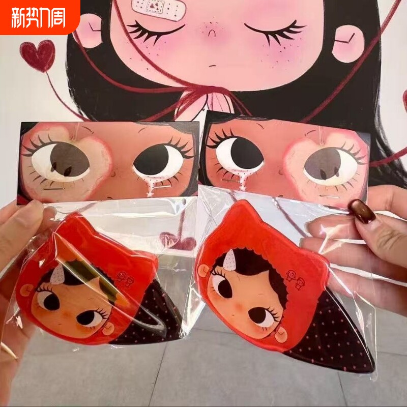 新款创意同款鸭嘴夹可爱发夹刘海夹少女心亚克力发卡发饰短发固定