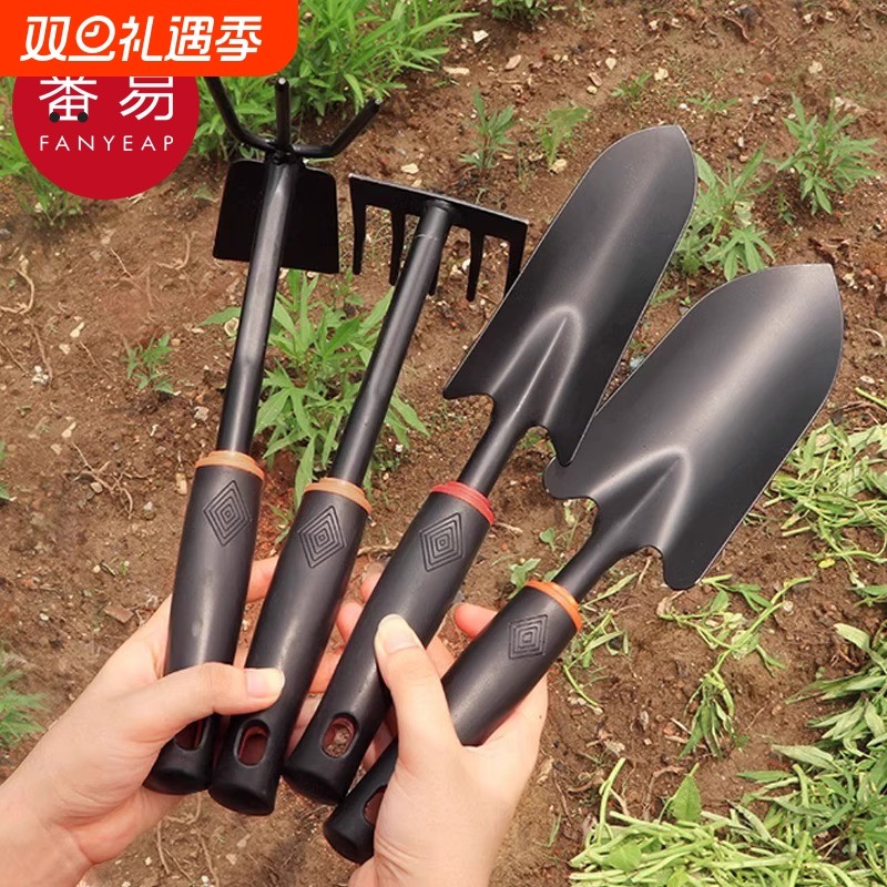铲子/园艺铲C1pq0-园艺户外铲土铁锹铲锄头盆栽多肉种花工