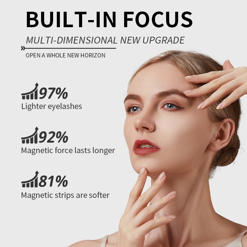 【自然款】买一发三小恶魔磁吸假睫毛素颜睫自然仿真整条全套工具