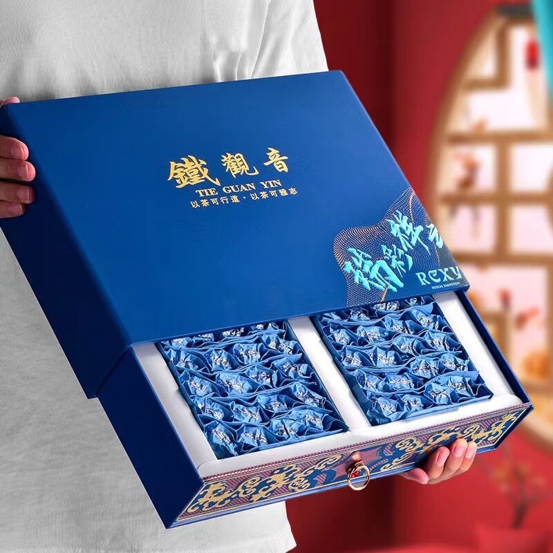 铁观音茶叶新茶年货送礼高档礼盒装500g