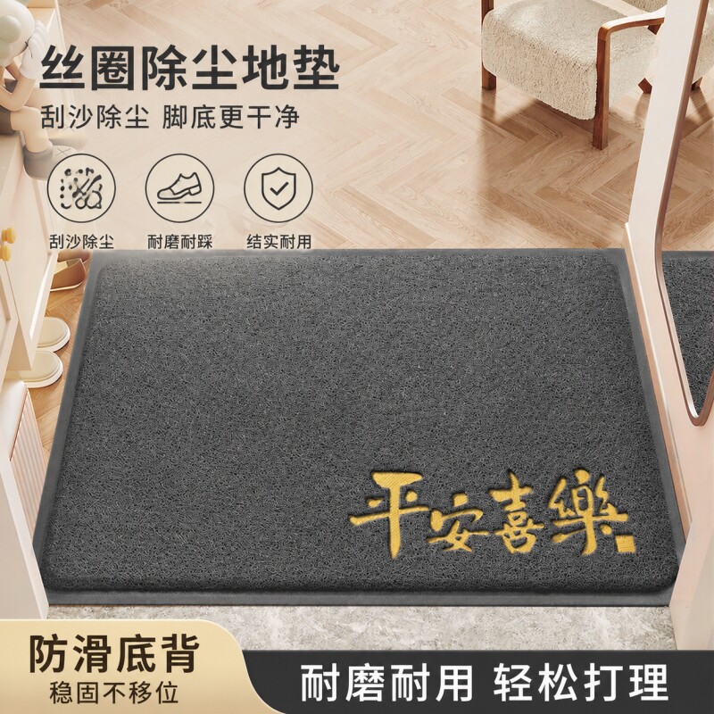 地垫入户门垫丝圈防滑门口地毯图片
