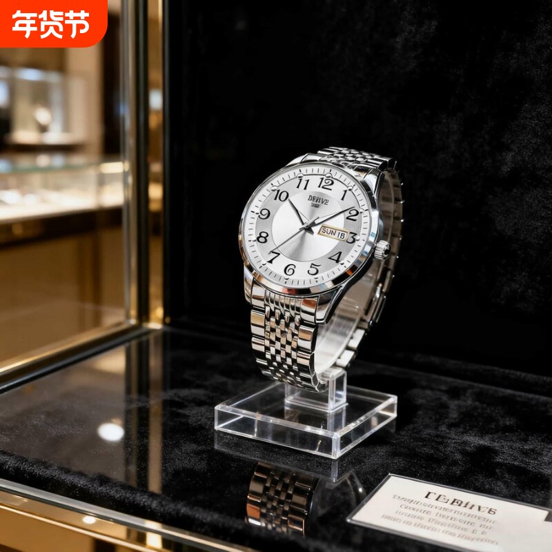 名牌男士手表正品官方旗舰瑞士非机械手表男款2024新款防水石英表