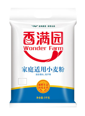 香满园家庭适用小麦面粉