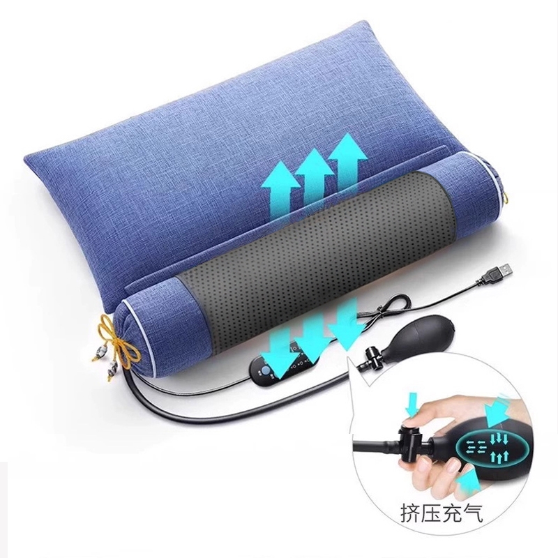 颈椎枕荞麦皮修复睡觉专用生理曲度变直矫正器助睡眠圆柱护颈枕头