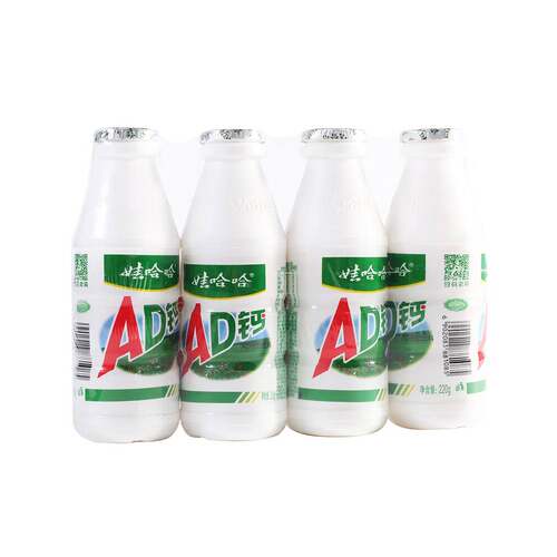 娃哈哈AD钙奶含乳饮料 220ml/瓶 2板8瓶