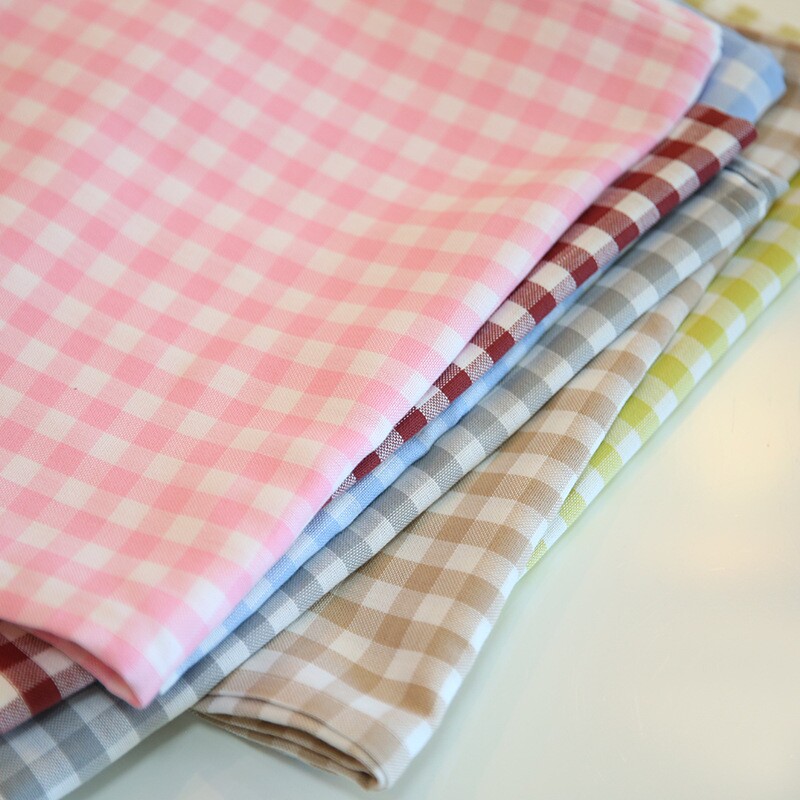 跨境流苏格子桌旗ins北欧风桌布茶几布餐桌垫布色织混纺桌面格纹