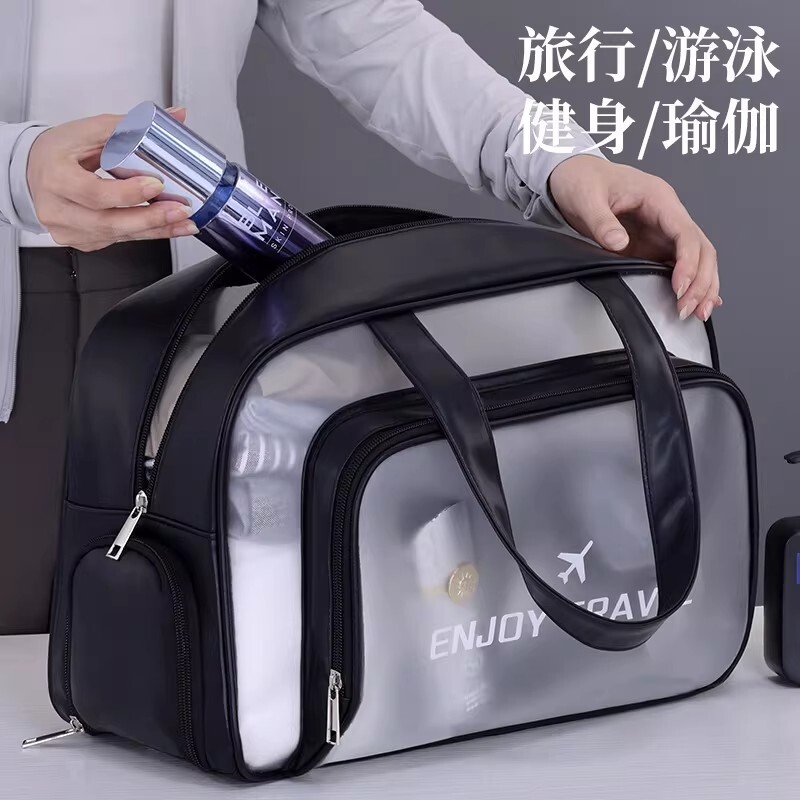 干湿分离游泳包洗漱包大容量运动健身收纳包防水游泳收纳包化妆包