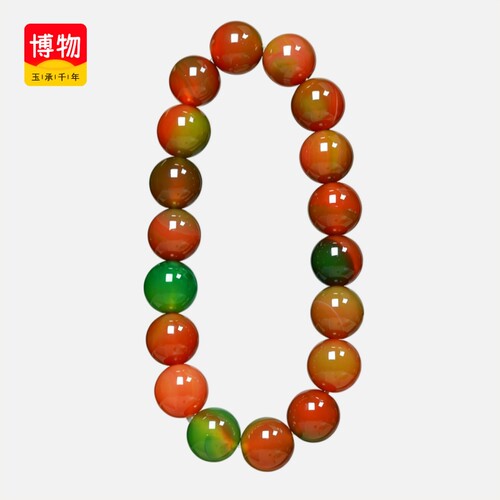 送证书正品玉石手串手链手饰盐源玛瑙直径10mm女款送礼物13801