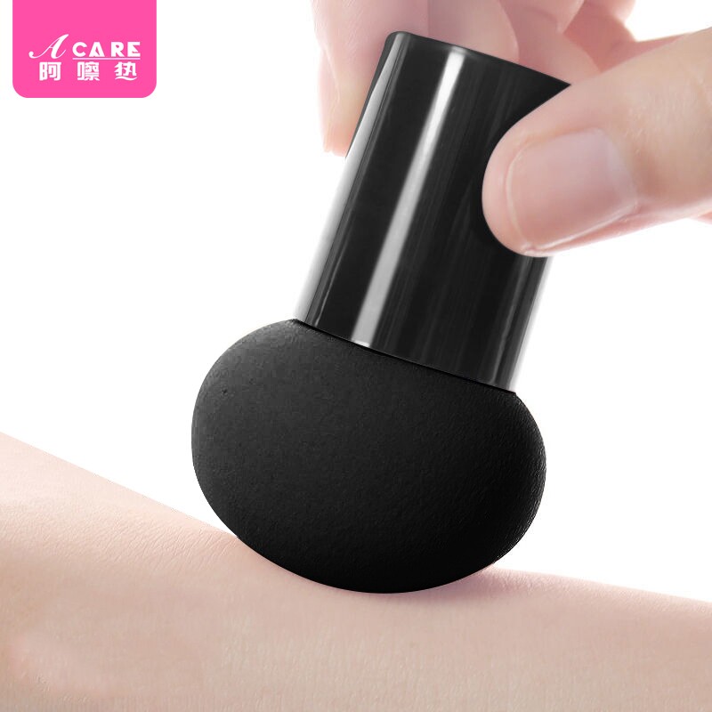 粉扑HB1vq0-小蘑菇头圆头化妆海绵美妆蛋气垫粉扑干湿两用