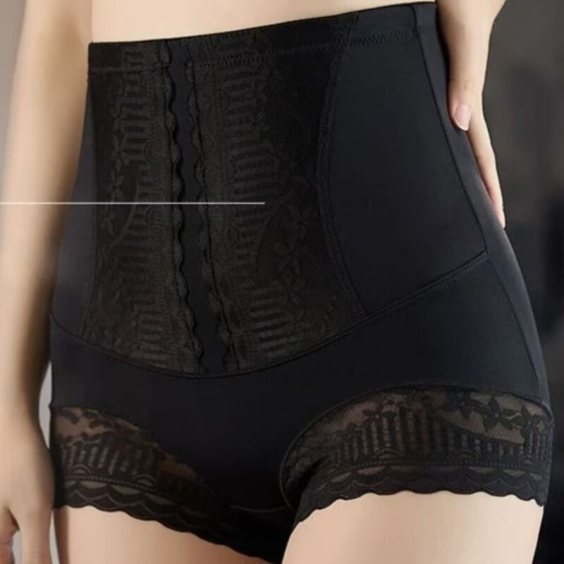 三角裤强力塑形束腰美体提臀裤收腹内裤女无痕高腰收腹裤冰丝塑身