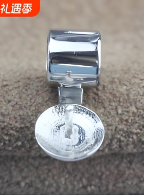 S925纯银万能扣珍珠吊坠托