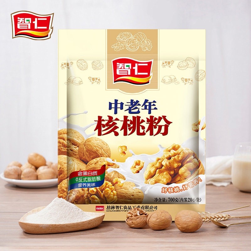 智仁核桃粉托比阳光中老年700g未糖营养冲泡早餐食品冲调冲饮饮品,咖啡/麦片/冲饮,天然粉粉食品,淘宝优惠券,粉丝福利购,淘宝优惠卷