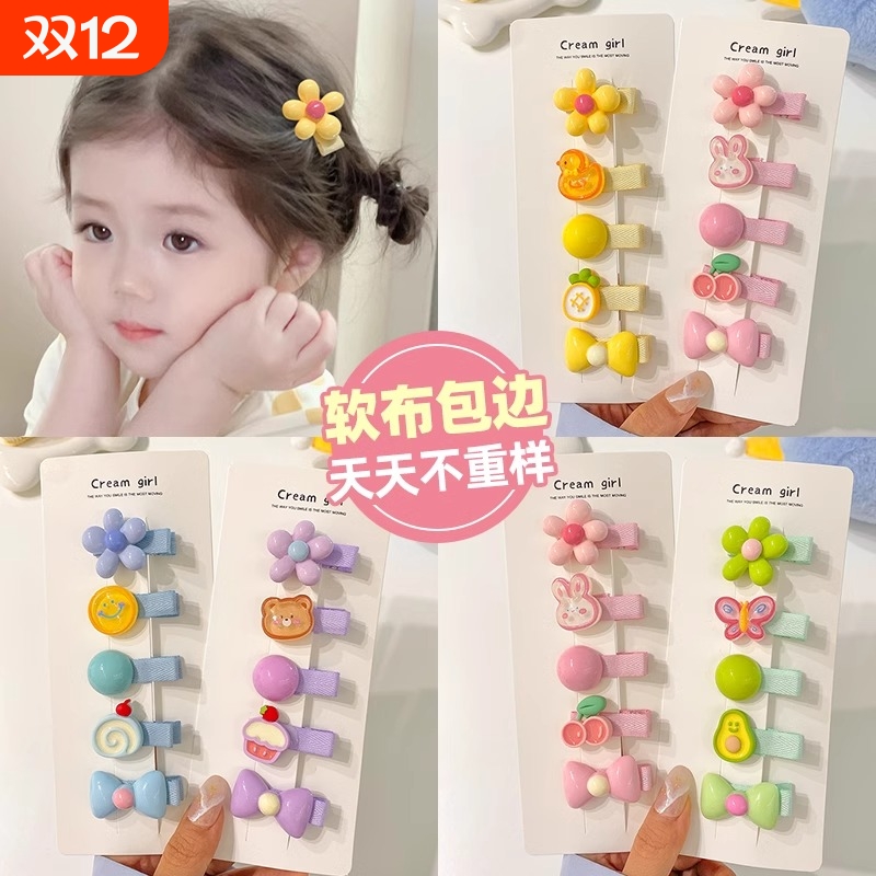 婴儿蝴蝶结发夹|超4000次加购