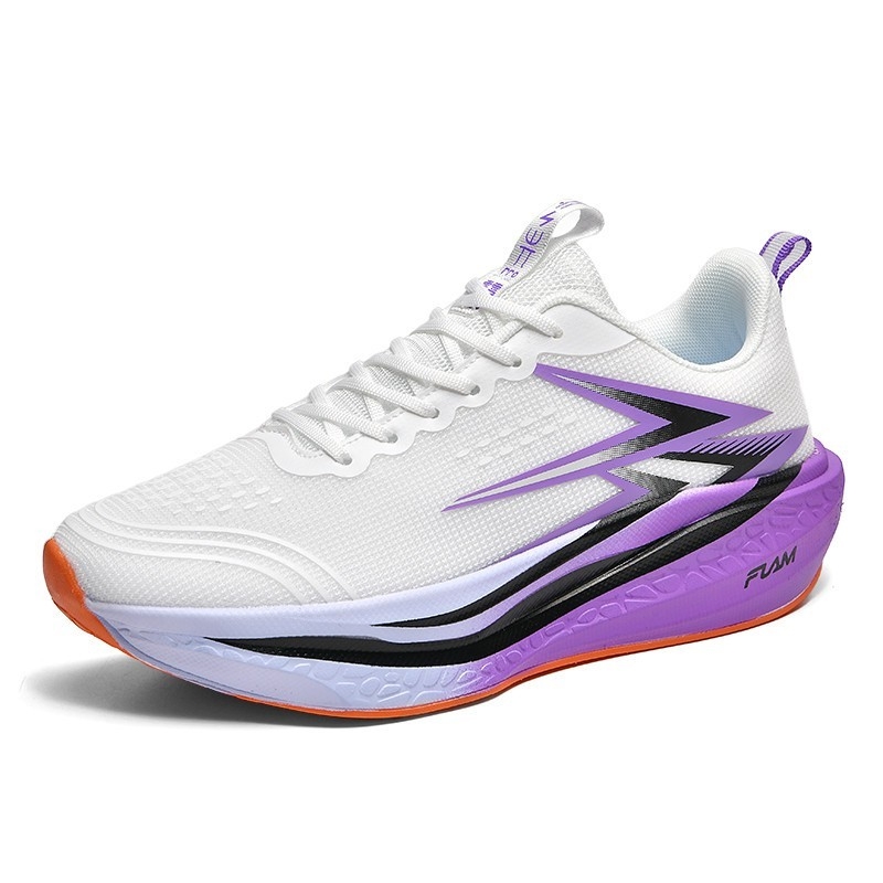 2025夏季儿童跑鞋学生体测竞速碳板运动鞋男女大码比赛跑步鞋双11