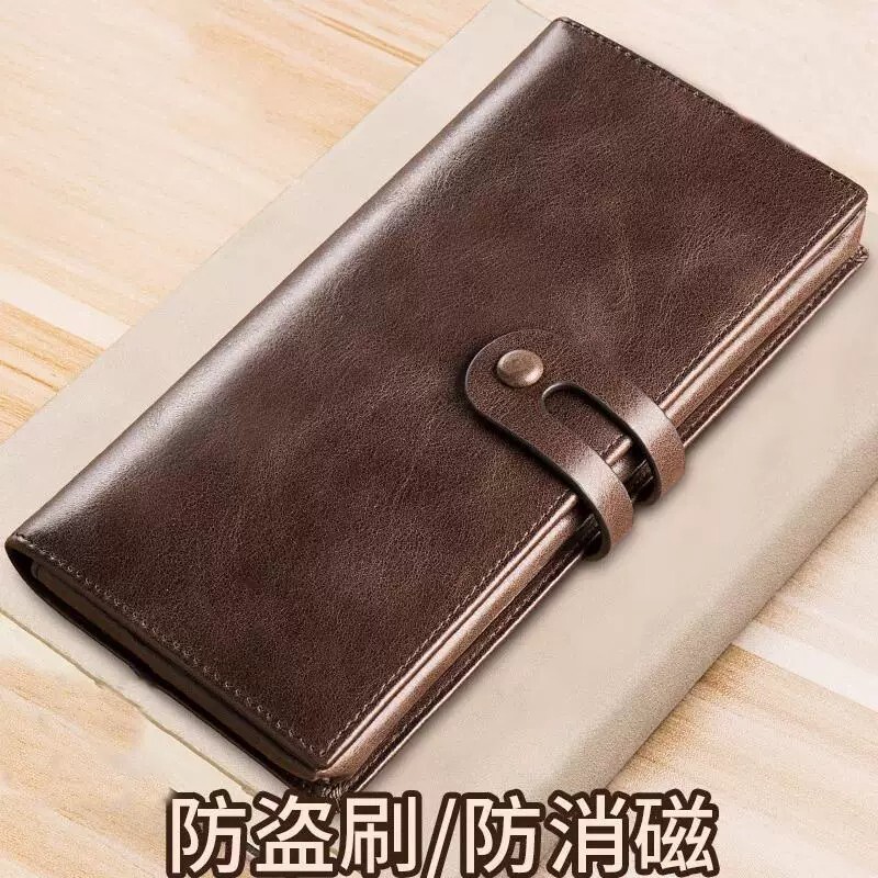 2026新款钱包男士手拿包卡包真皮男款皮夹钱夹证件大容量多功能图片