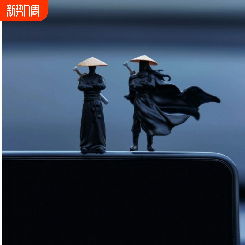 侠客行车载摆件2024新款高级感动漫汽车内装饰品剑客固定精致江湖