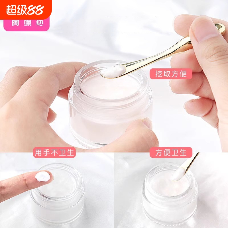 按摩棒/眼霜B1PQ0-易上手导入棒眼部面膜挖勺手动滚轮按涂面霜