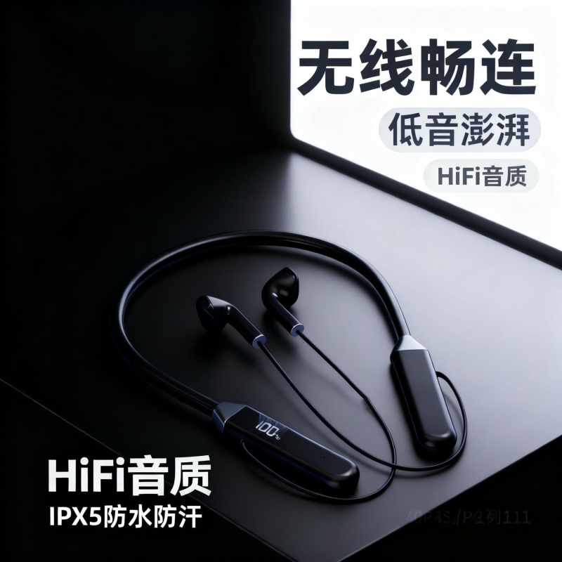 德国柏林之声蓝牙耳机入耳式2025年新款迷你超长续航适用果苹安卓