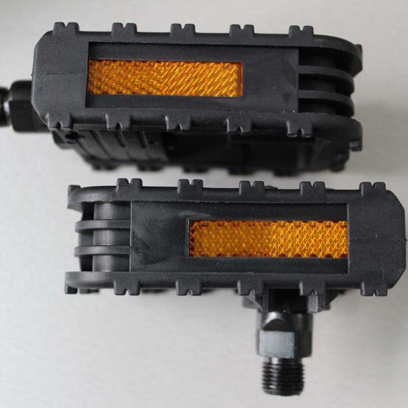 自行车尼龙折叠脚踏单车可折叠塑料脚蹬山地车脚踏板电动车脚踏板