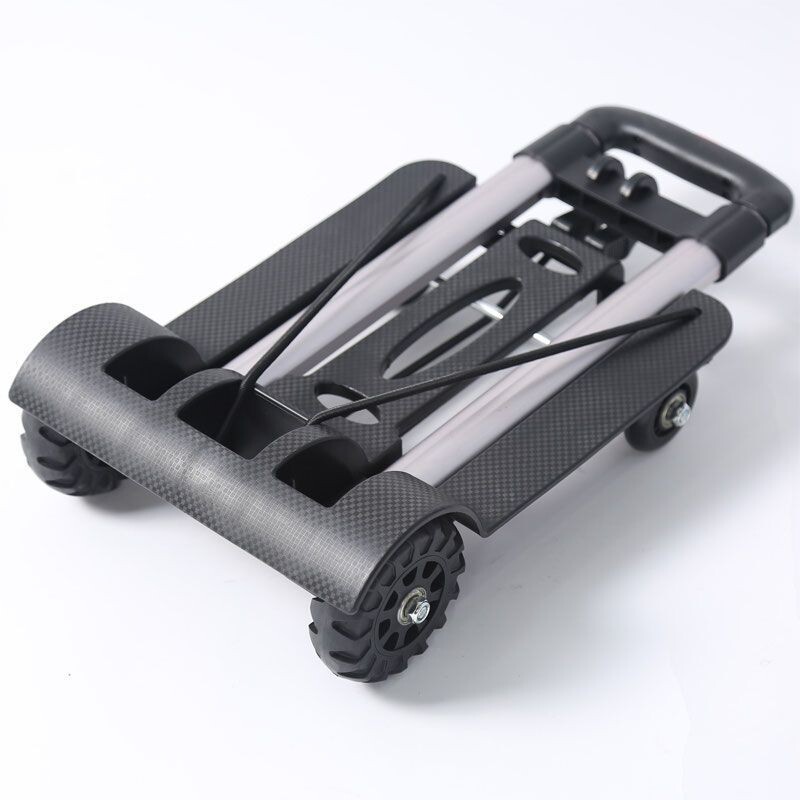 拉货折叠便携小拉车购物车手拉车买菜车家用推车轻便两轮四轮拉杆