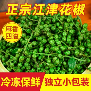 江津商用保鲜花椒鲜花椒青花椒九叶青花椒鲜花椒绿花椒真空家用