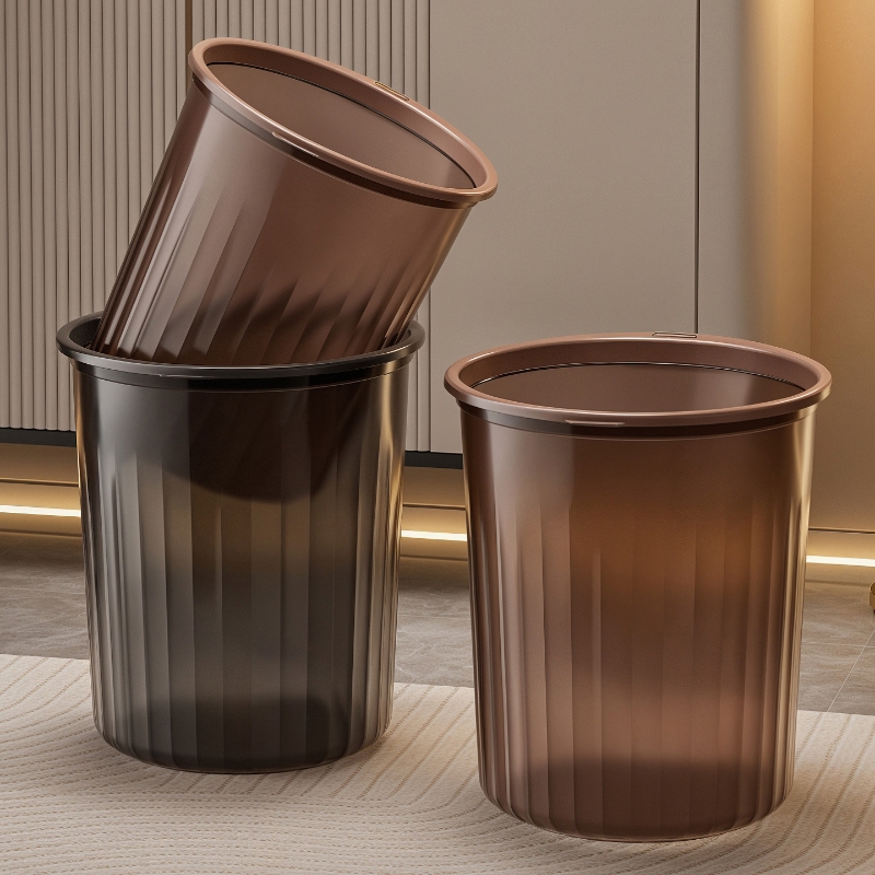 ins风垃圾桶家用大容量客厅厨房卧室卫生间办公室压圈纸篓多规格