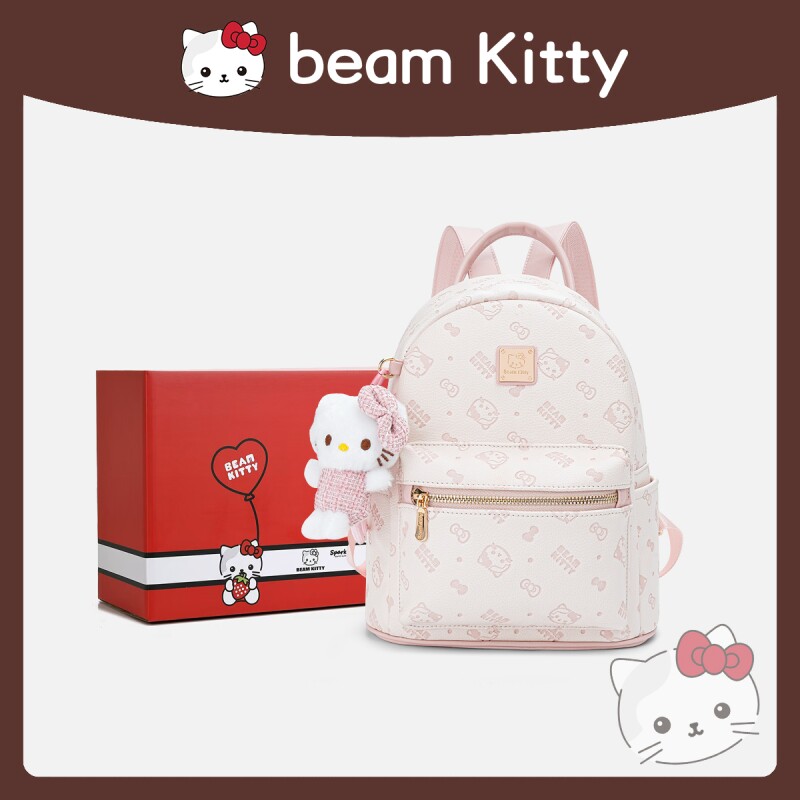 包包女包2025新款小众卡通双肩包女大学生上课通勤旅行背包治愈