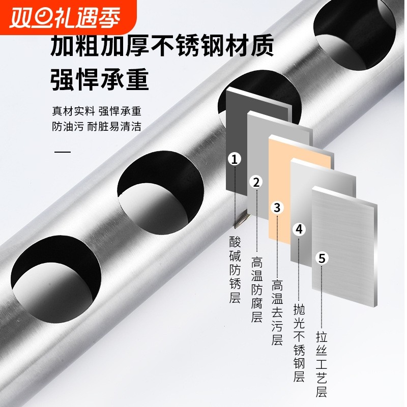 304不锈钢壁挂式葡萄酒架酒瓶架酒吧酒柜装饰摆件红酒收纳架轻奢