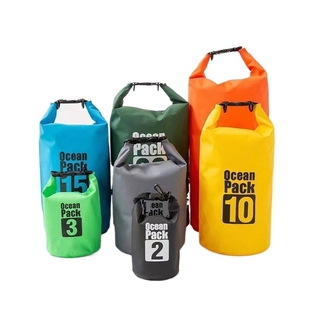 pvc防水袋水桶包沙滩漂流游泳包户外双肩背包手机防水便携收纳袋